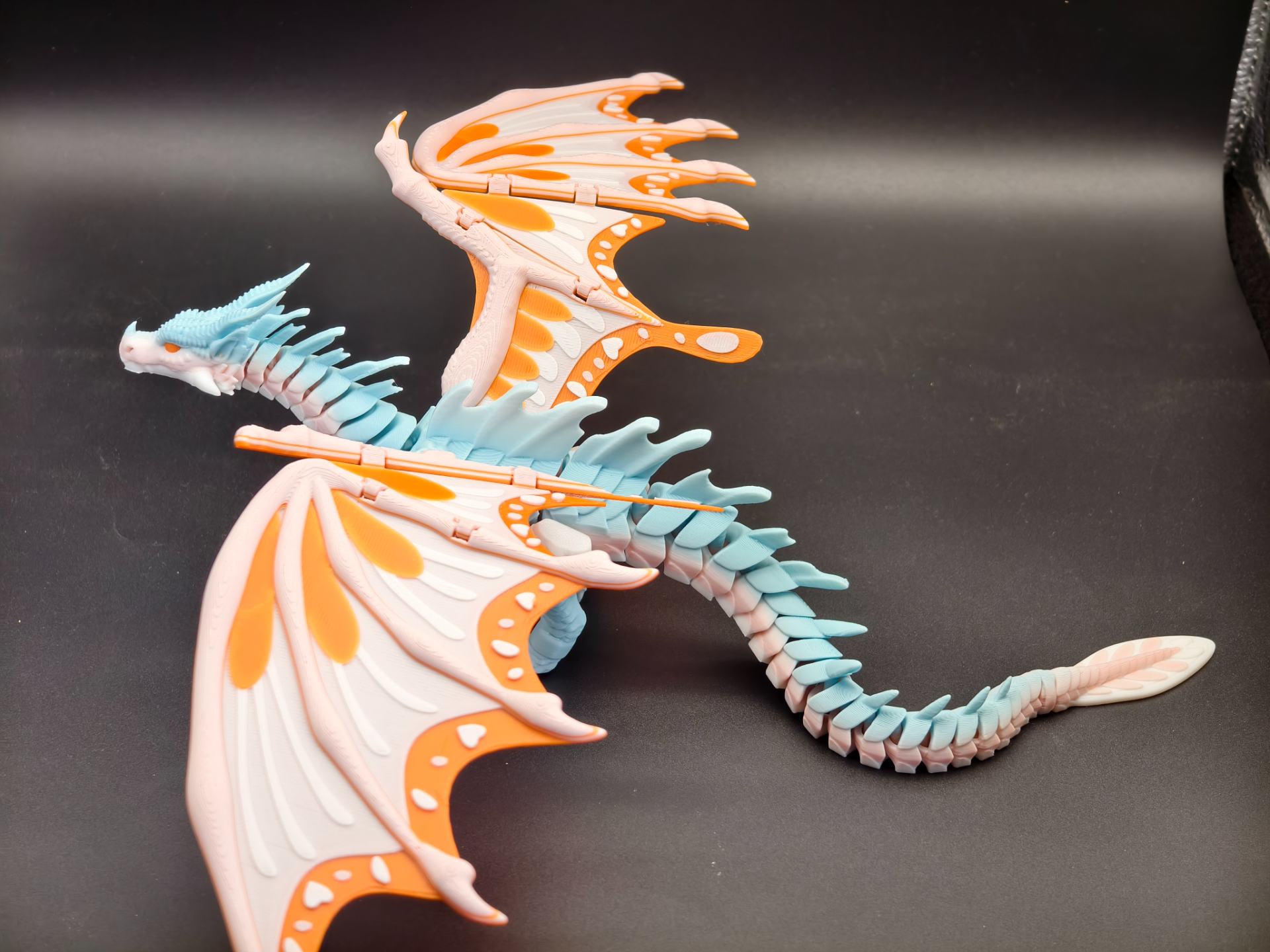 Miniatura 1 do modelo 3D 丝翼叶翼海翼混血飞龙，无需支撑