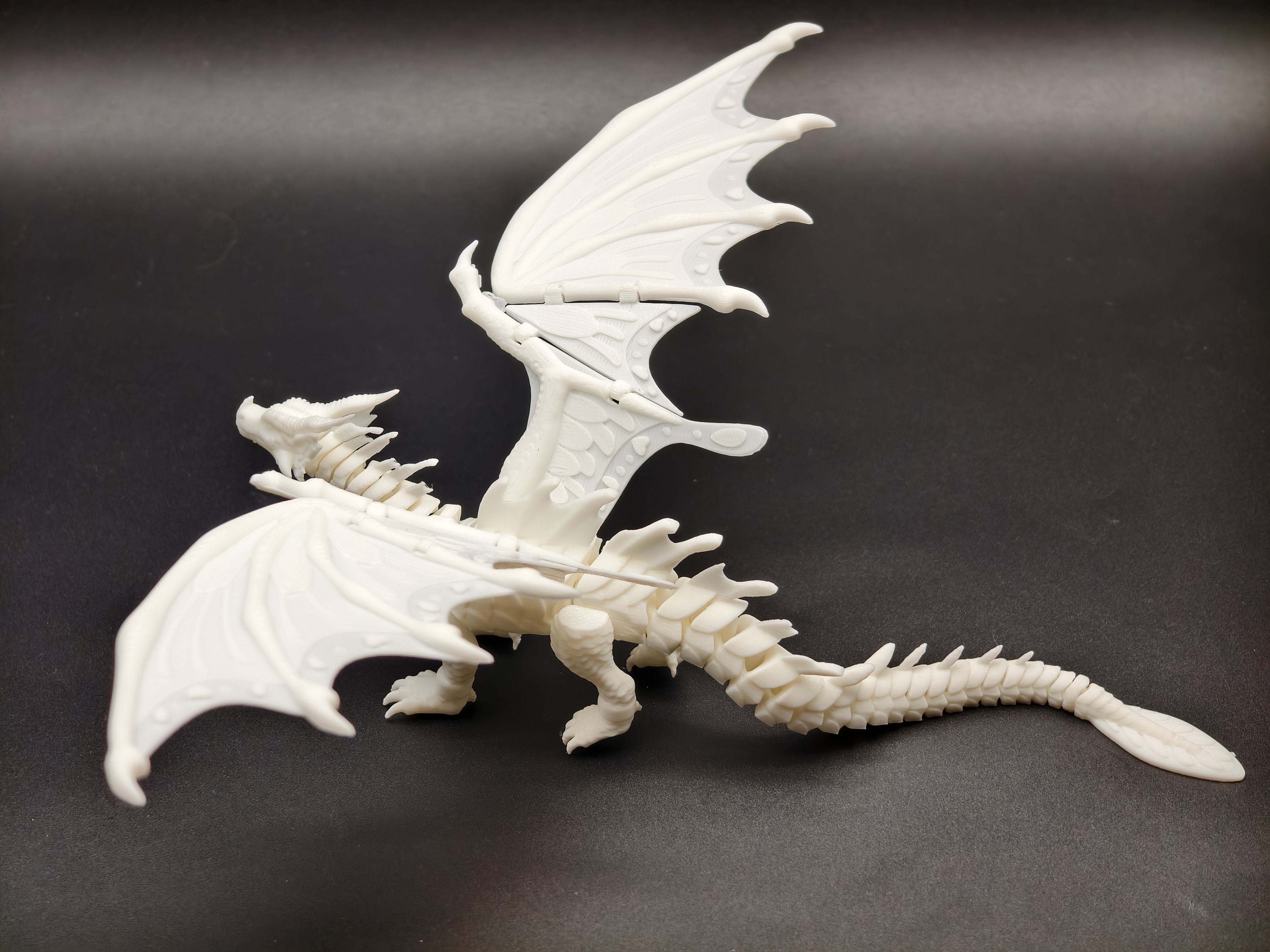 Miniatura 2 do modelo 3D 丝翼叶翼海翼混血飞龙，无需支撑