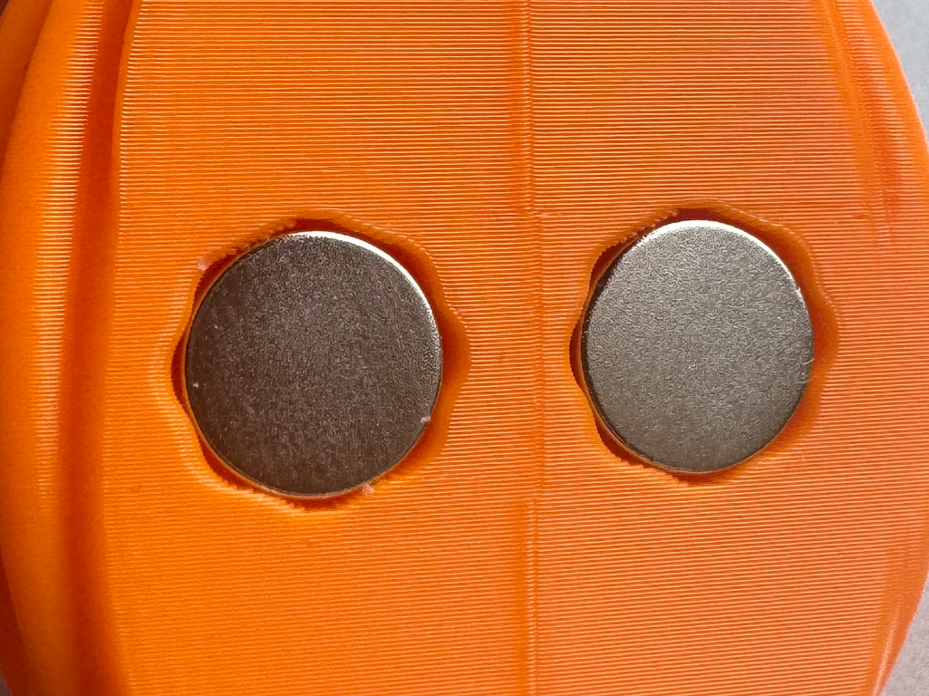 Press-Fit Magnet Hole Negative Part (No Glue!)