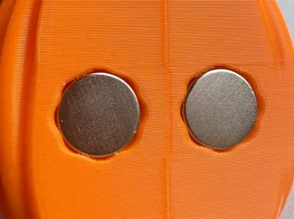 Press-Fit Magnet Hole Negative Part (No Glue!)