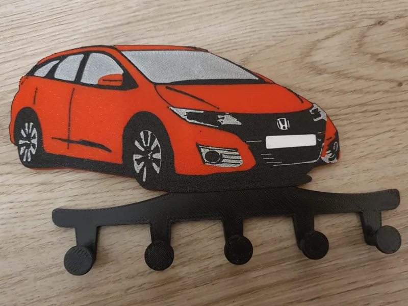 Honda Civic key hanger