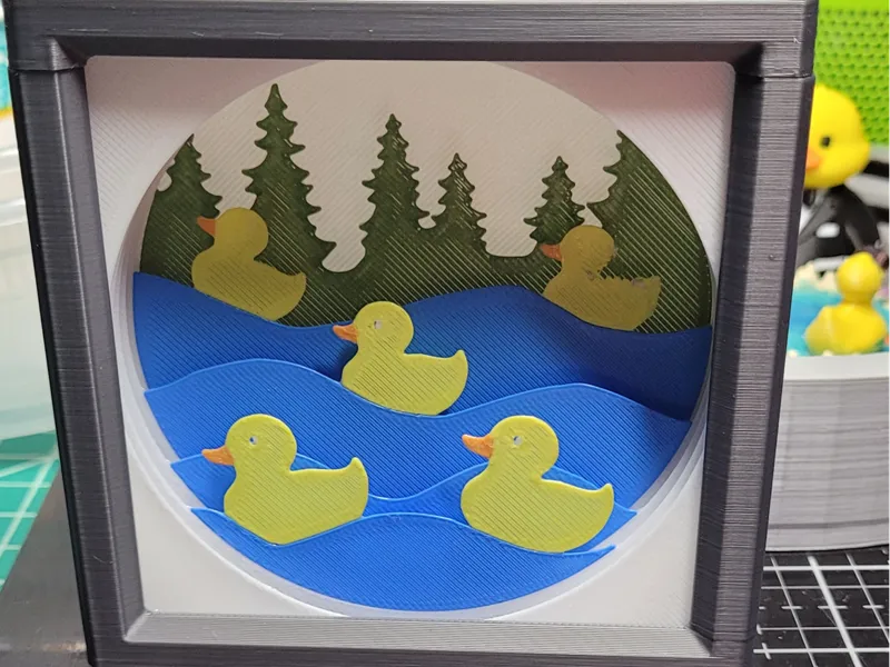 Duck Diorama