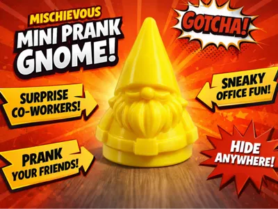 Mini Prank Gnome - 4g - Scrap Leftovers