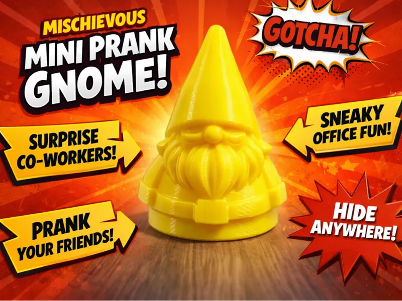 Mini Prank Gnome - 4g - Scrap Leftovers