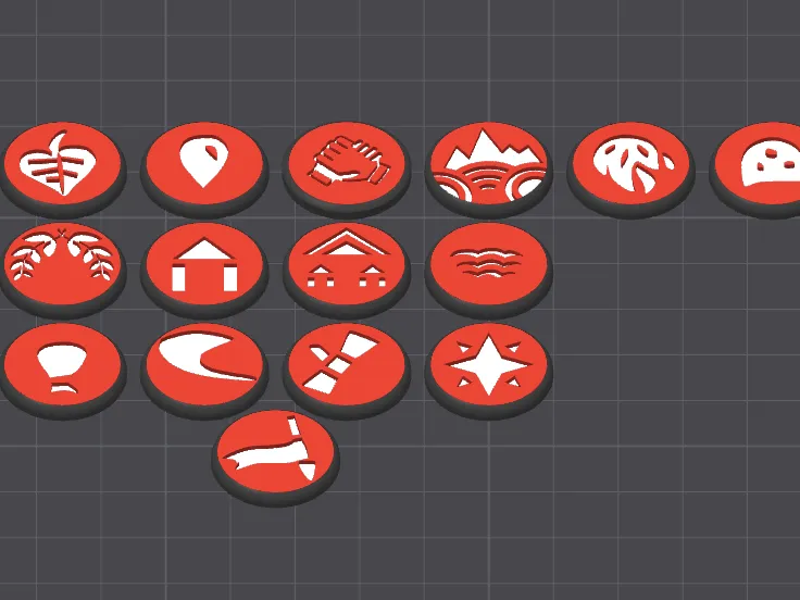 Cultists tokens 0.2 nozzle