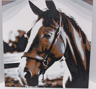 Horse themed decor Hueforged