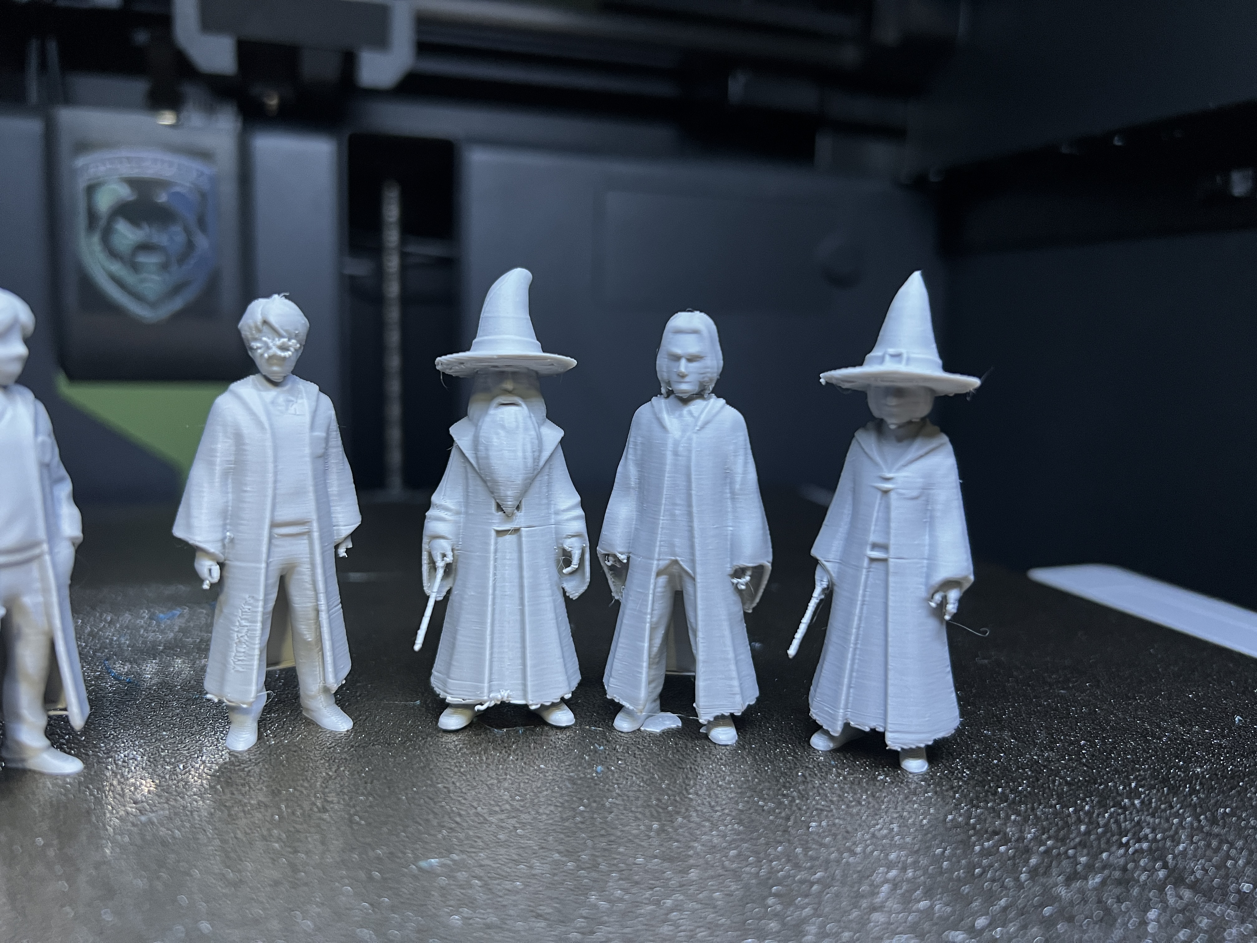 Miniatura 2 do modelo 3D Miniature of Harry Potter Characters Book Nooks