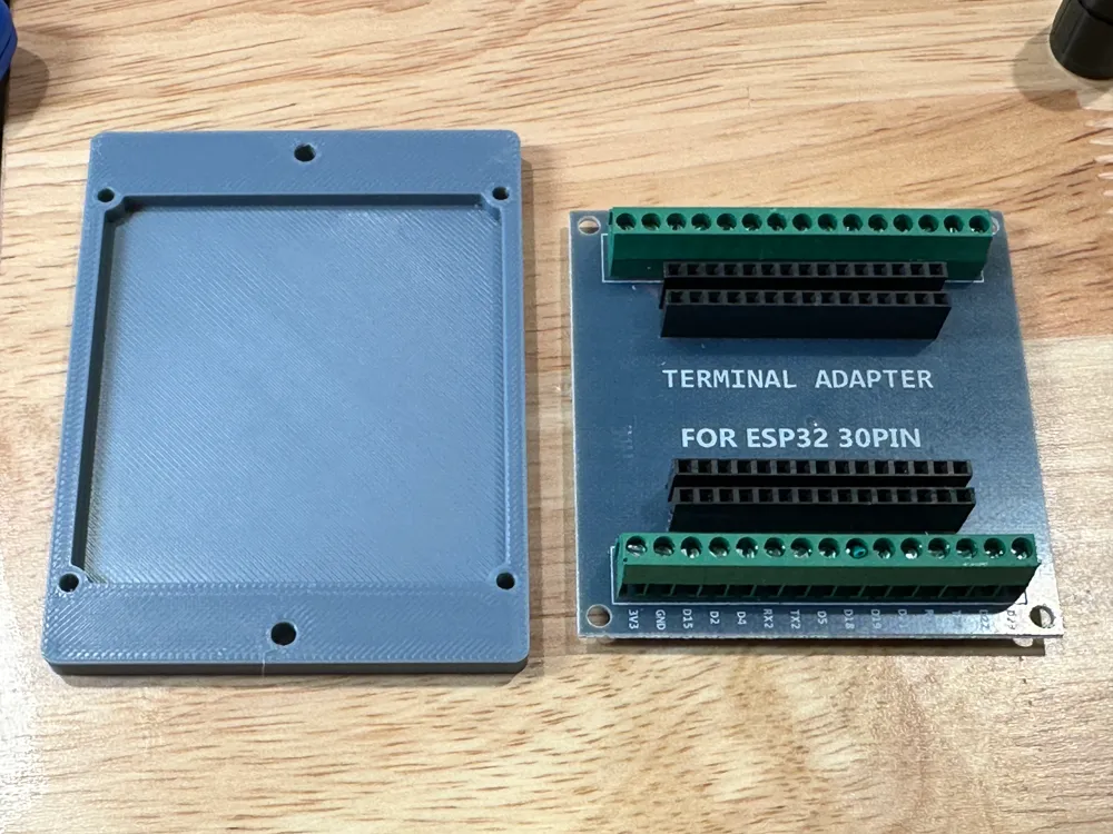 Arduino ESP32 dev terminal adapter mounting plate by etischer - MakerWorld