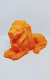 Lion low poly — photo 4