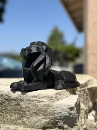 Lion low poly — photo 1