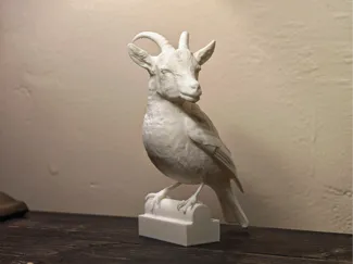 Goat bird