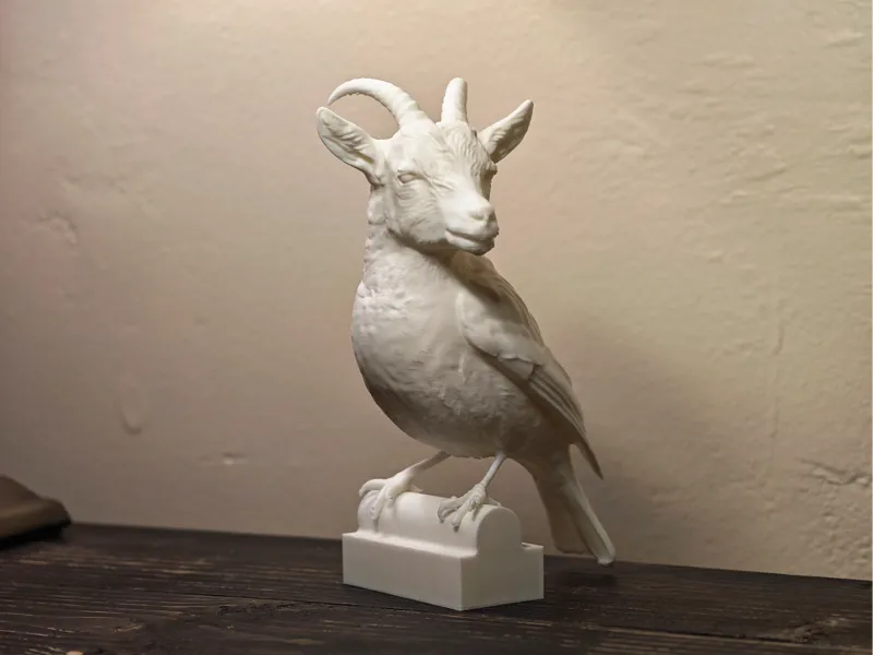 Goat bird
