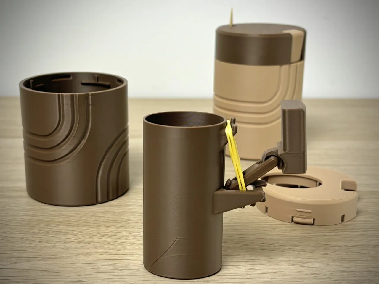 Toothpick Dispenser | Pop-up Toothpick Holder view 3