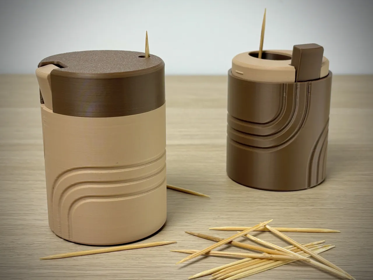 Toothpick Dispenser | Pop-up Toothpick Holder view 2