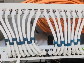 CAT / Network Patch Cable organizer 