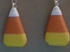 Candy Corn earrings