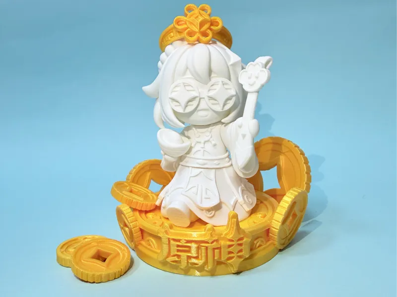 原神 财神派蒙 手办