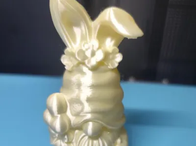 Gnome Rabbit ( EASY PRiNT 0% INFILL )