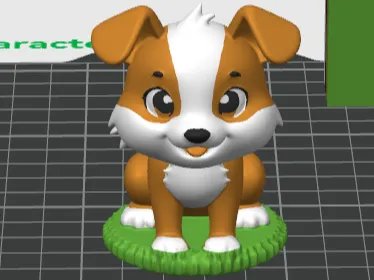 Petit chien mignon