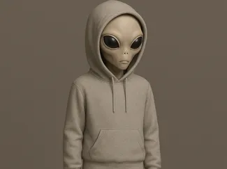 Alienígena de Moletom