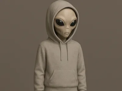 Hoodie Alien