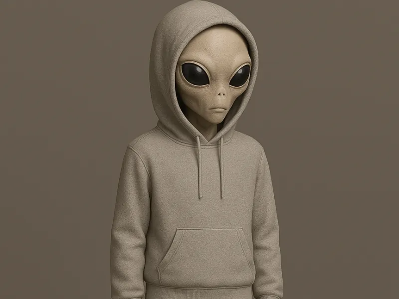 Alienígena de Moletom