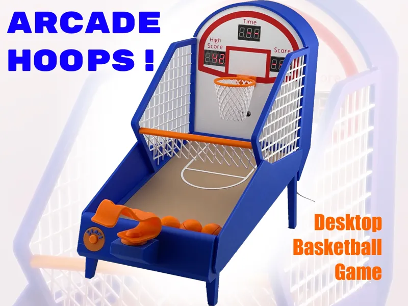 Arcade Hoops – Electronic Desktop Basketball Game