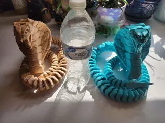 Articulating Flexi Striking Cobra Snake