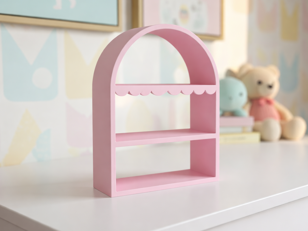 Cute Arch Shelf with Scallop – 2 Sizes