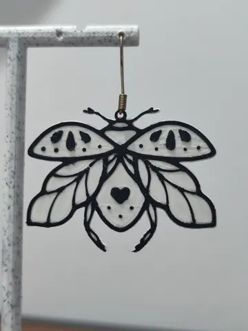 Pendientes: Aretes Polilla de la Luna — vista de referencia 5