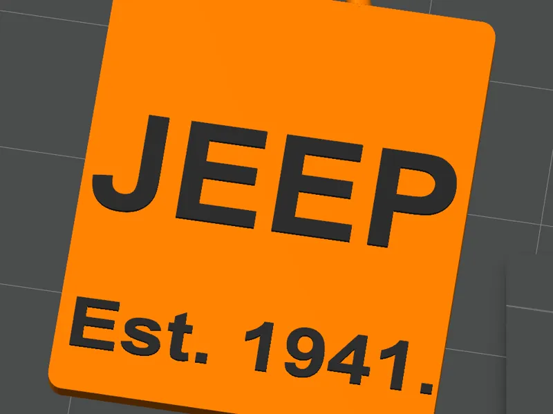 jeep keytag