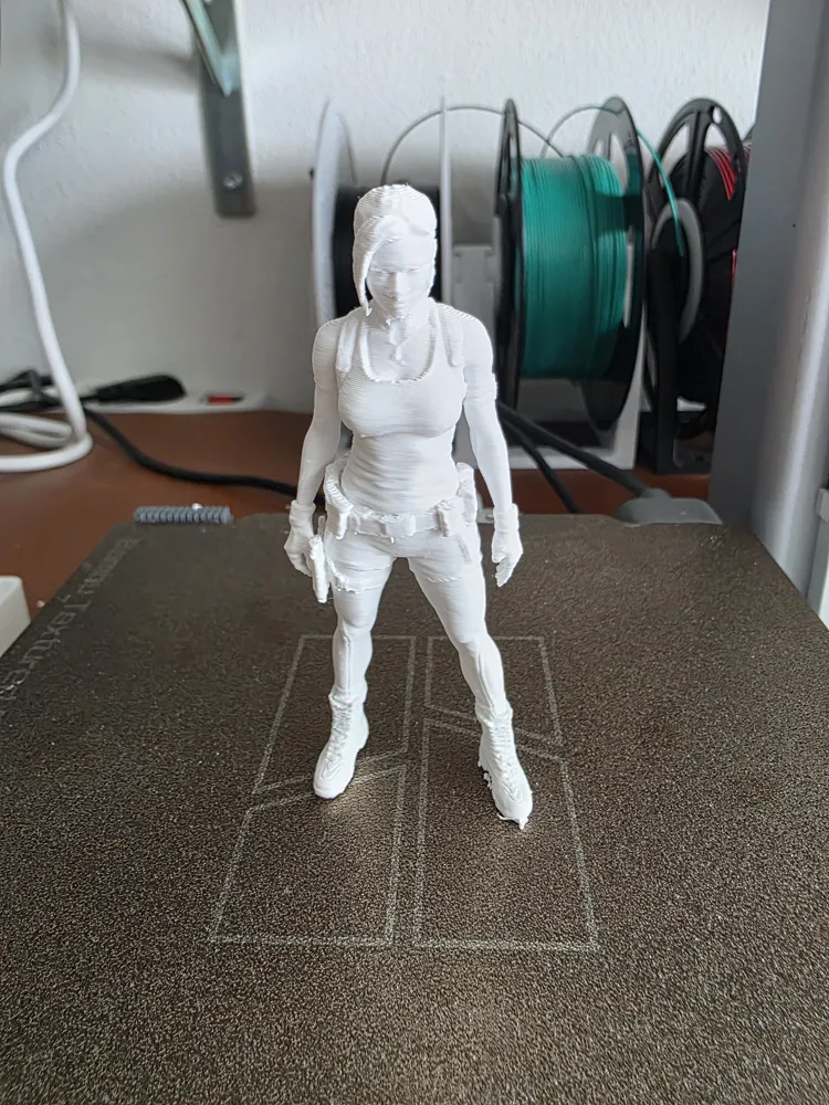 Lara Croft - Free 3D Print Model - MakerWorld