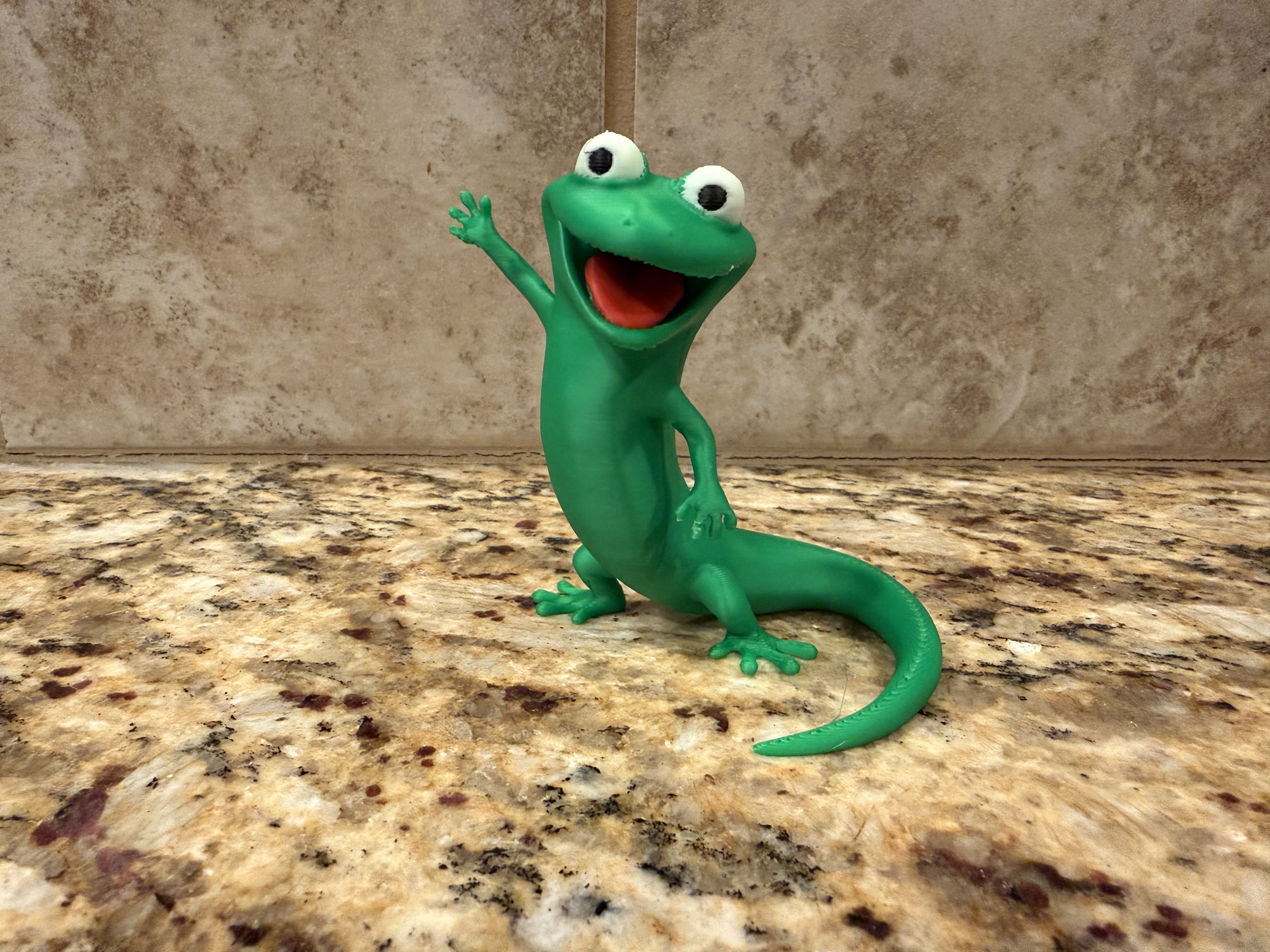 Miniatura 1 do modelo 3D Tom Lizard Meme hoppers