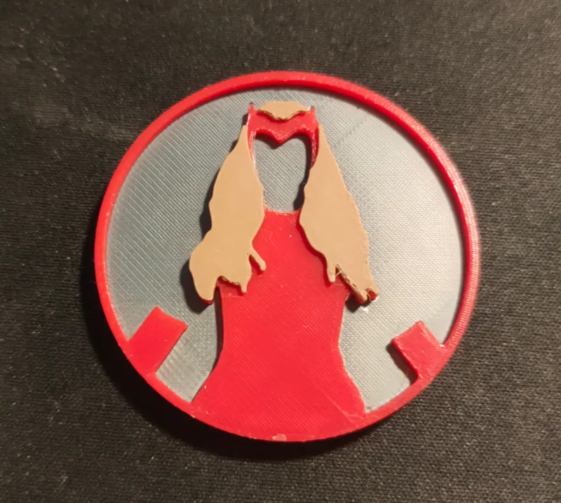 Scarlet Witch Multicolor Magnet without AMS