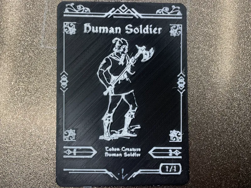 MTG 1/1 Human Creature Token