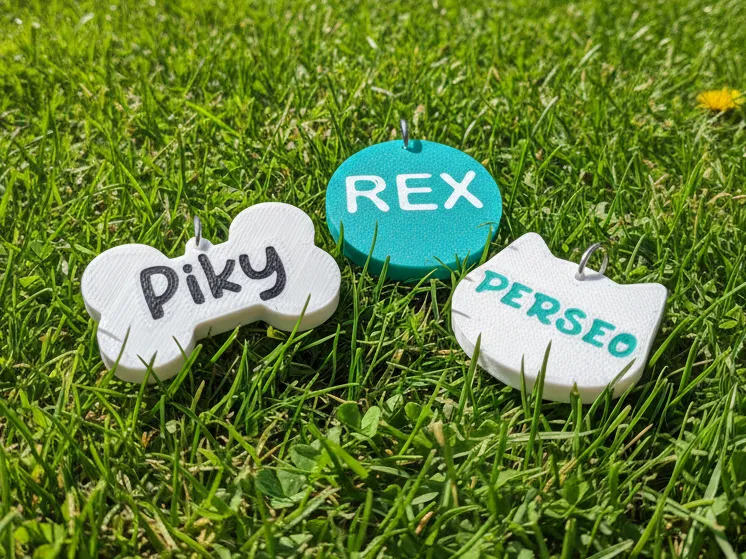 Customizable Pet Tags – Dog & Cat Name Tags