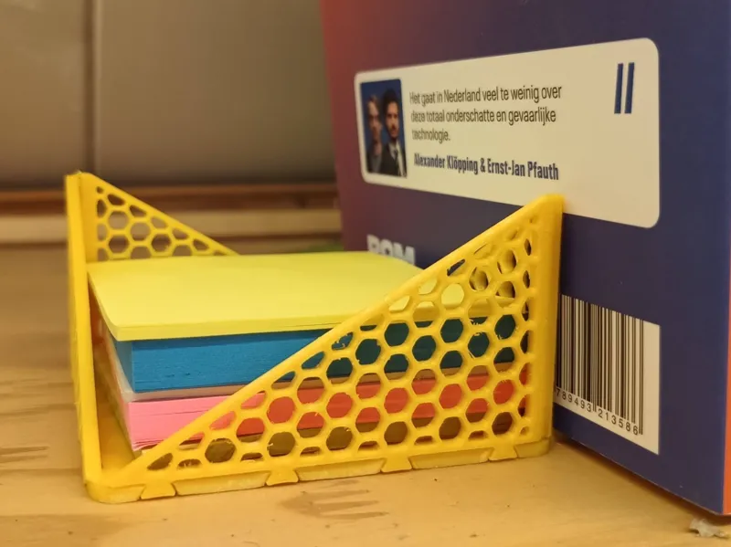 Post-it holder & bookend