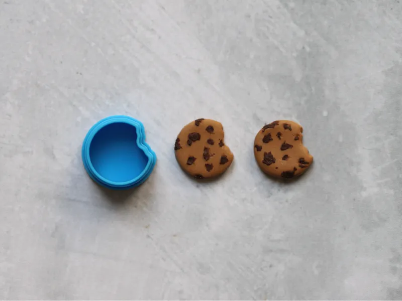 Cookie Bite Polymer Clay Cutter