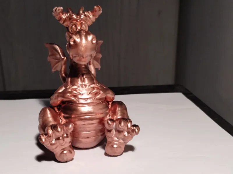 Sitting fat dragon.