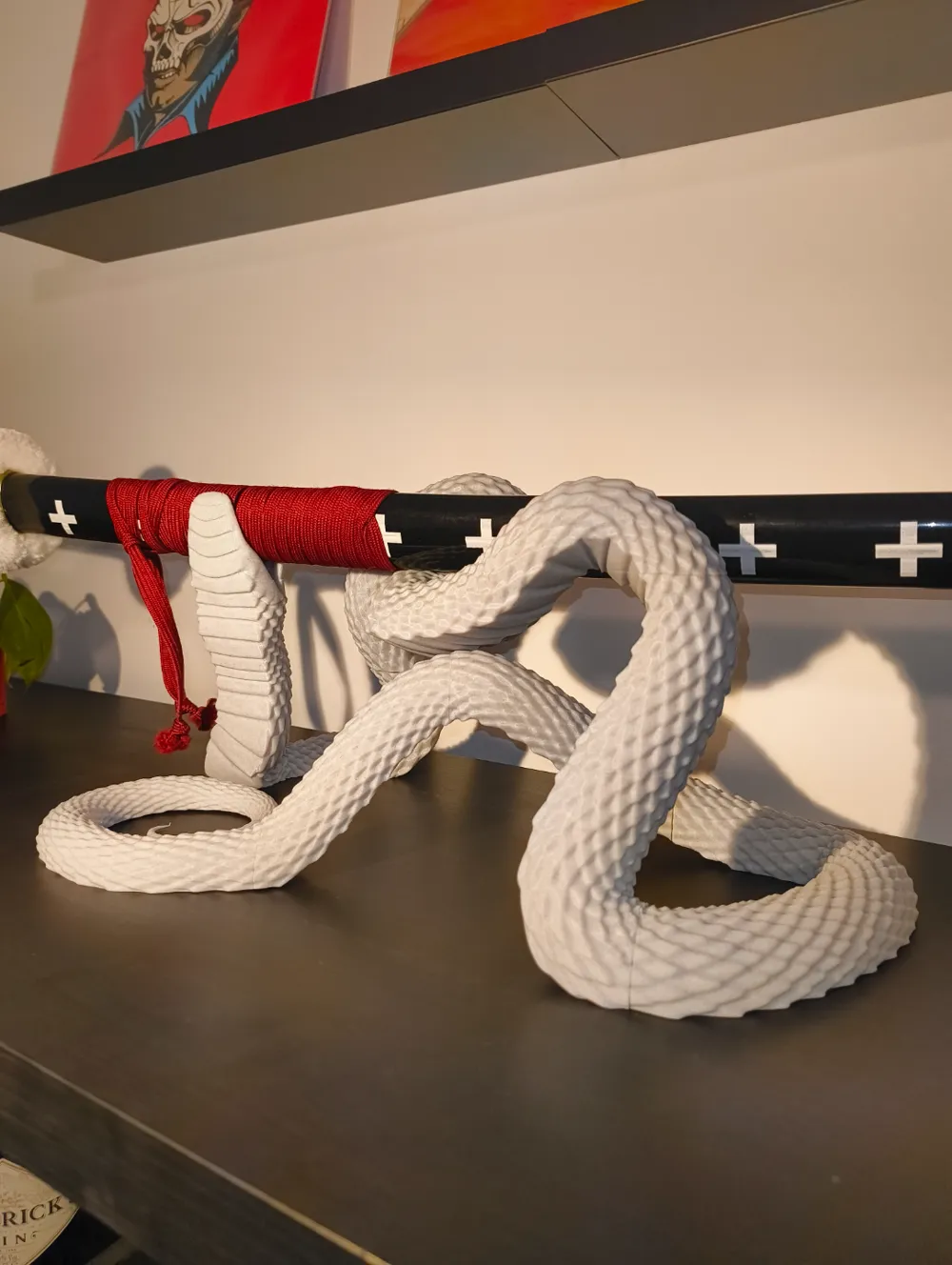 SNAKE KATANA STAND - Free 3D Print Model - MakerWorld