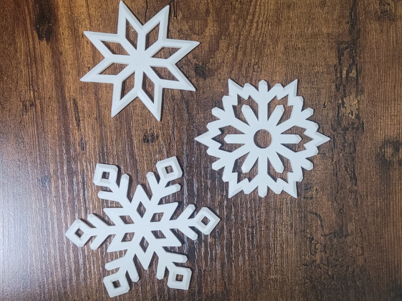 Snowflake Ninja Stars