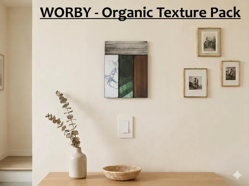 Worby - Organic Textures Pack (All sizes)