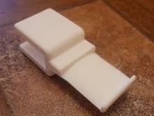 Simple Curved Headphone Holder