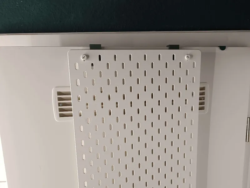 IKEA SKADIS Doorhanger (no screws/nails)