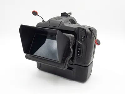 3D Printed Sun Hood for BMPCC 6K G2 / PRO