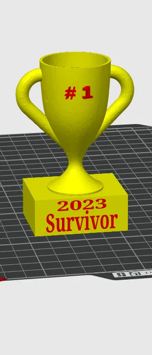Trophy number 1
