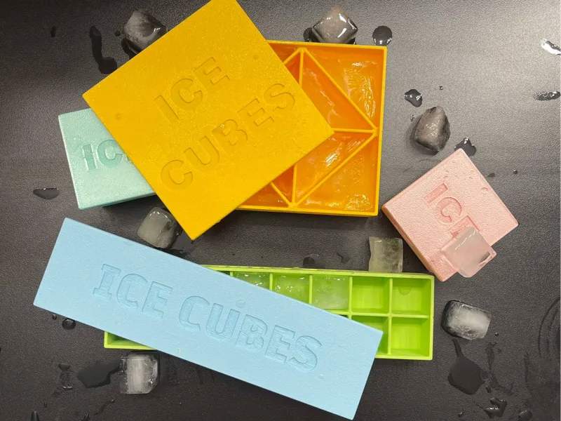 Ice Cubes square/triangle