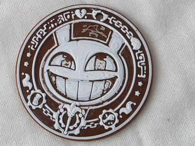 The Amazing Digital Circus - JAX keychain coin