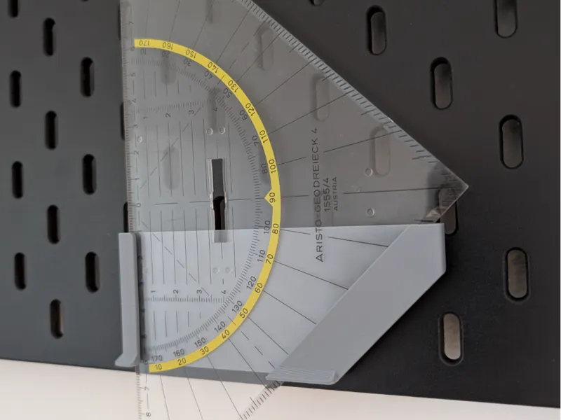Universal Set Square Holder for IKEA Skådis