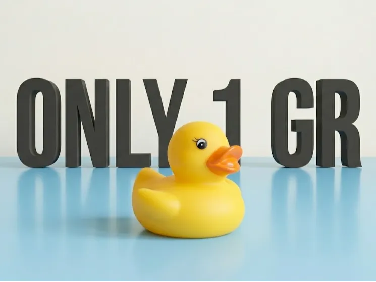 Only 1 gr duck